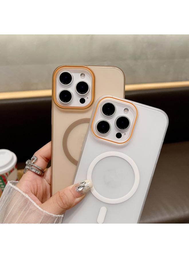 S-TOP Case For iPhone 15 Soft Sandy Skin Feel MagSafe Magnetic PC Phone Case - Image 3