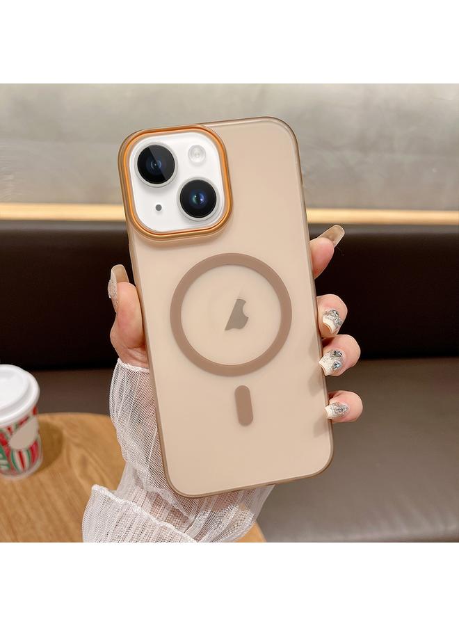 S-TOP Case For iPhone 15 Soft Sandy Skin Feel MagSafe Magnetic PC Phone Case - Image 1