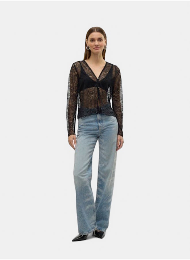 VERO MODA VERO MODA Womens Anna Longsleeve Cardigan  - Image 2