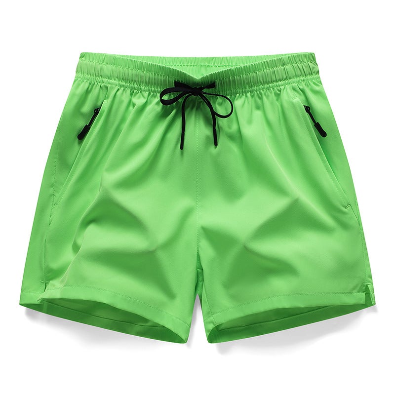 Shorts Mens Summer Loose Casual Pants Mens Thin Casual Quick-drying Running Sports Fitness Three-point Pants for Boys ink blue - Image 4