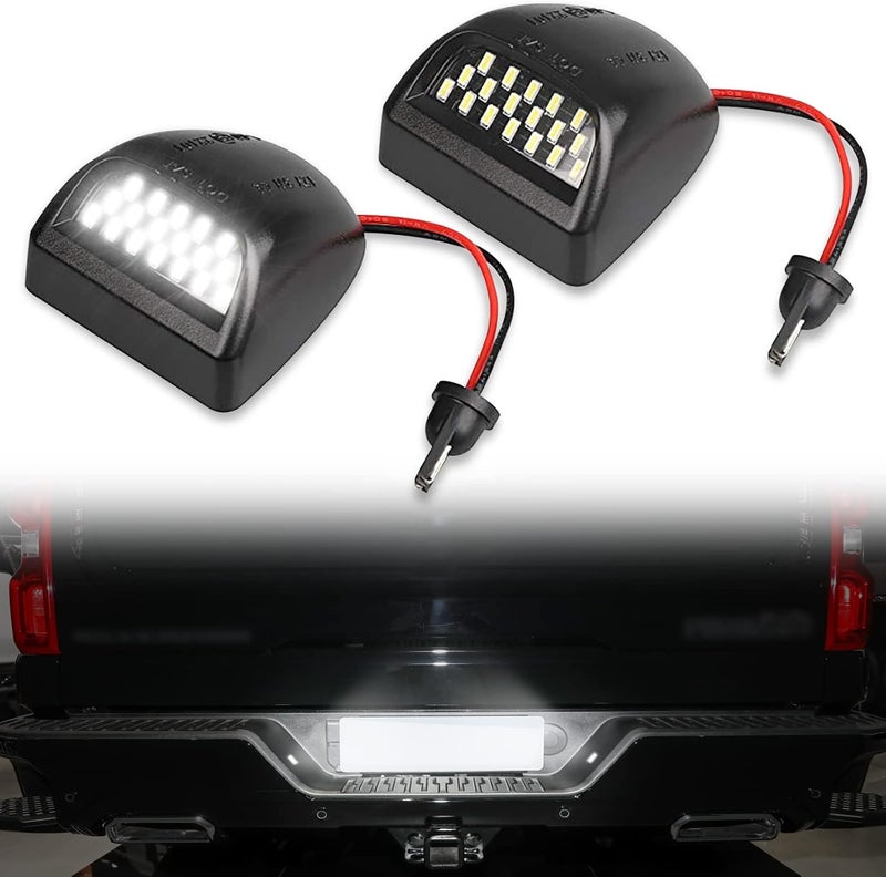 RBOKO LED License Plate Light Assembly - 2Pcs - Image 1