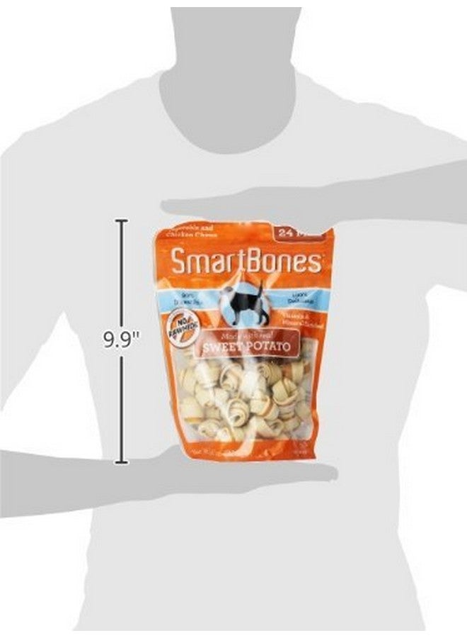 SmartBones Sweet Potato Dog Chews, Mini, 24ct (2 pack) - Image 3