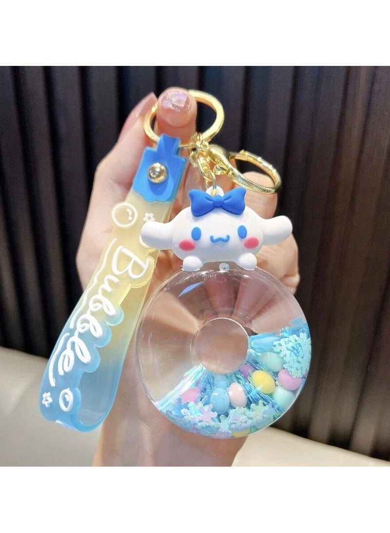 سلسلة مفاتيح بتصميم شخصية سانريو تضيف لمسة مرحة على المفاتيح أو الحقائب قطعه واحده - Image 1