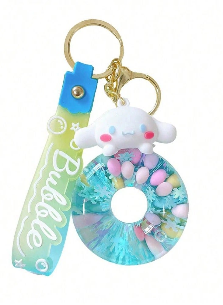 سلسلة مفاتيح بتصميم شخصية سانريو تضيف لمسة مرحة على المفاتيح أو الحقائب قطعه واحده - Image 2