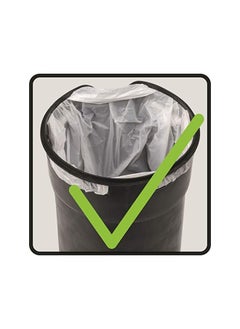 راكسوم سلة بدواسة ليمان، سعة 3 لتر، أخضر داكن  - Image 4