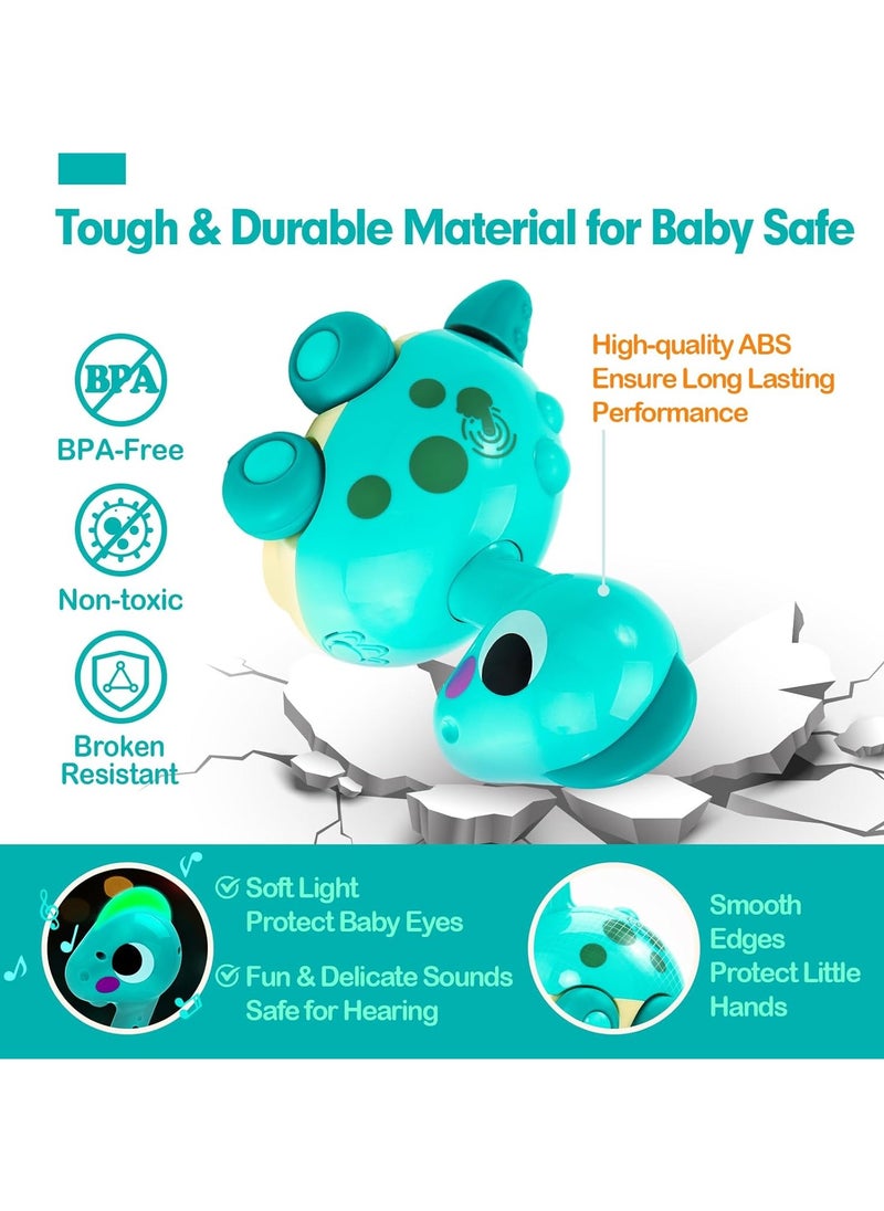 HOLA - Baby Toys 6-12 Months Toys for Ages 0-2 Touch & Go Music Light Baby Toys 12-18 Months, Toys for 1 Year Old Boy Toys Birthday Gift, 9 6 Month Old Baby Toys 6 to 12 Months Baby Boy Toys Infant Toys - Image 1