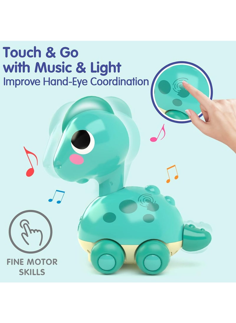 HOLA - Baby Toys 6-12 Months Toys for Ages 0-2 Touch & Go Music Light Baby Toys 12-18 Months, Toys for 1 Year Old Boy Toys Birthday Gift, 9 6 Month Old Baby Toys 6 to 12 Months Baby Boy Toys Infant Toys - Image 1