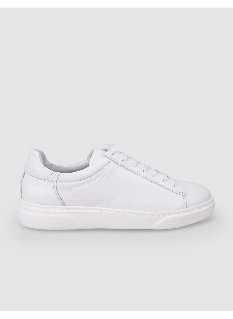 Cabani Leather White Men's Sneakers