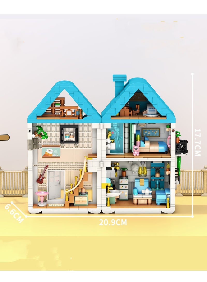 Street View Hut Compatible With LEGO Puzzle Assembly Small Building Block Toys  - Image 1