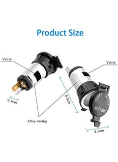 SOLDOUT Car Accessories Waterproof Heat Resisting Plastic Power Socket DC 12V 120W Motorcycle Car Tractor Cigarette Lighter Plug Outlet  - Image 5