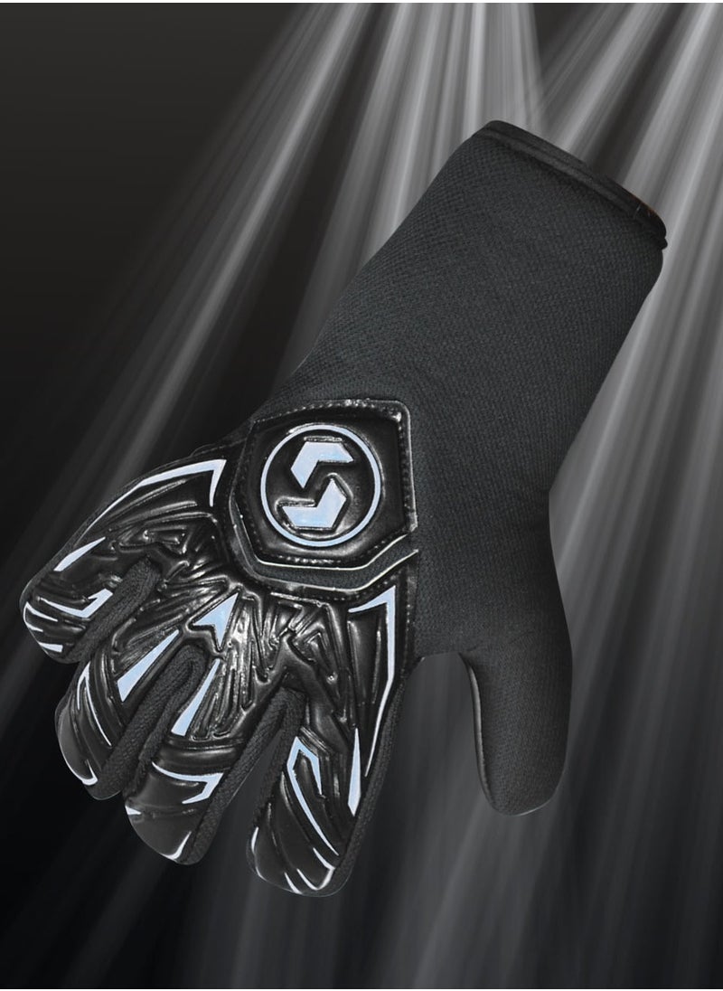 Spall Teenagers and Adults, Football Gloves Goalkeeper Gloves Kids Goalie Gloves,Offers Excellent Protection with -Resistant,Non-slip and Wrist Protection Benefits  - Image 5