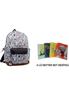 Looney Tunes Bugs Bunny Backpack (4 Notebook Set Gift)  - Image 1