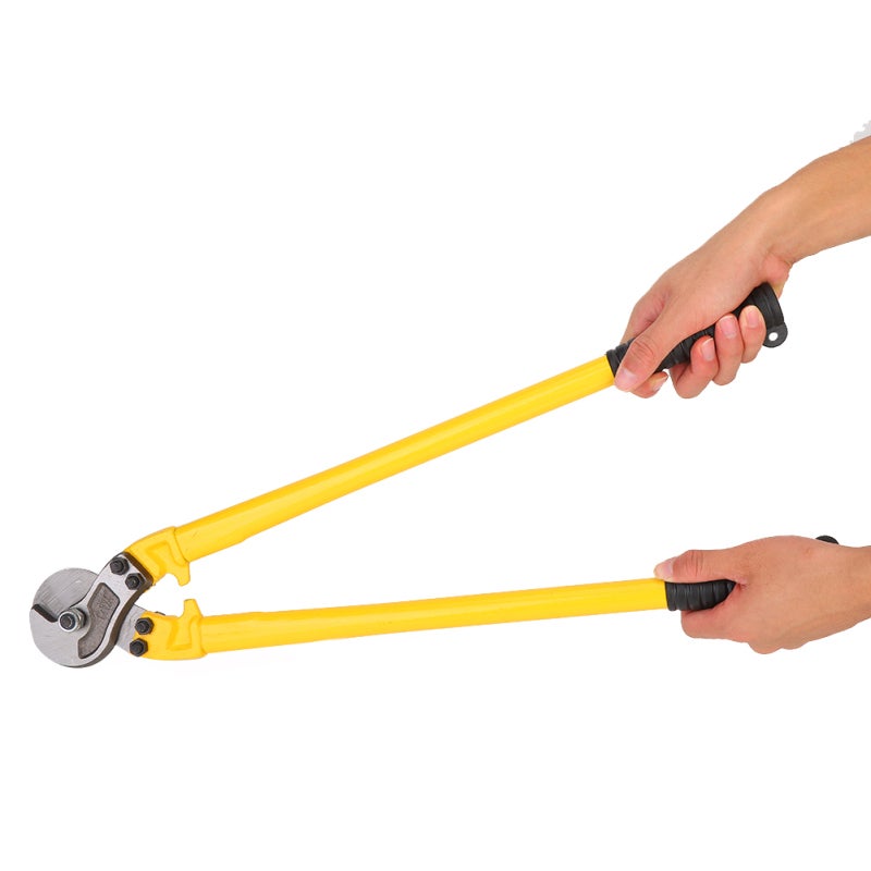 Heavy Duty Cable Shear: Carbon Steel Construction - Heat Treated Sharp Cutting Edge Wire Rope Cutter for Industrial Cutting Tasks - Image 4