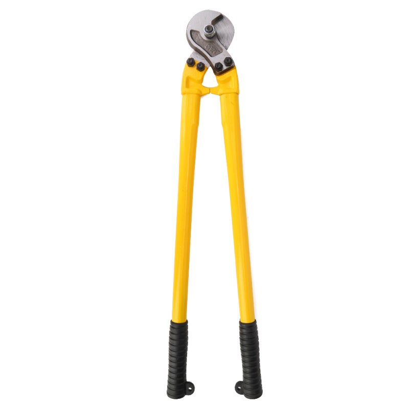 Heavy Duty Cable Shear: Carbon Steel Construction - Heat Treated Sharp Cutting Edge Wire Rope Cutter for Industrial Cutting Tasks - Image 1