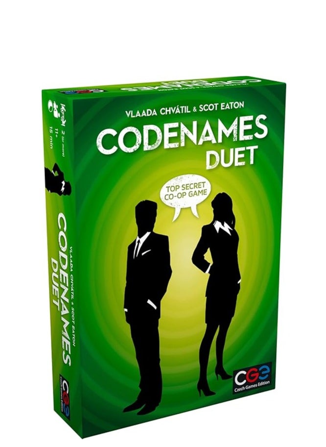 Czech Games Codenames: Duet - The Two Player Word Deduction Game by CGE Czech Games Edition  - Image 1
