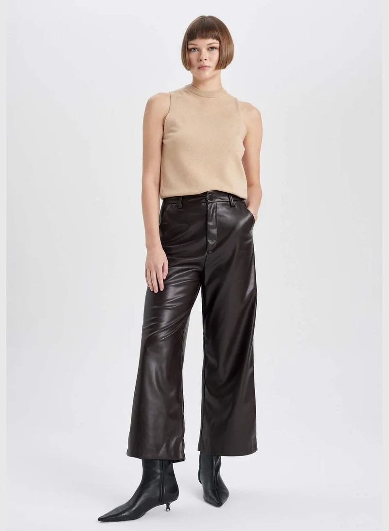 DeFacto Woman Wide Leg Woven Trousers