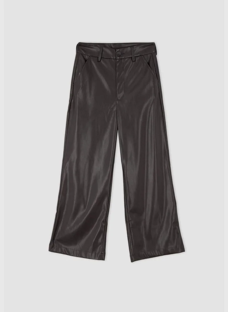 DeFacto Woman Wide Leg Woven Trousers