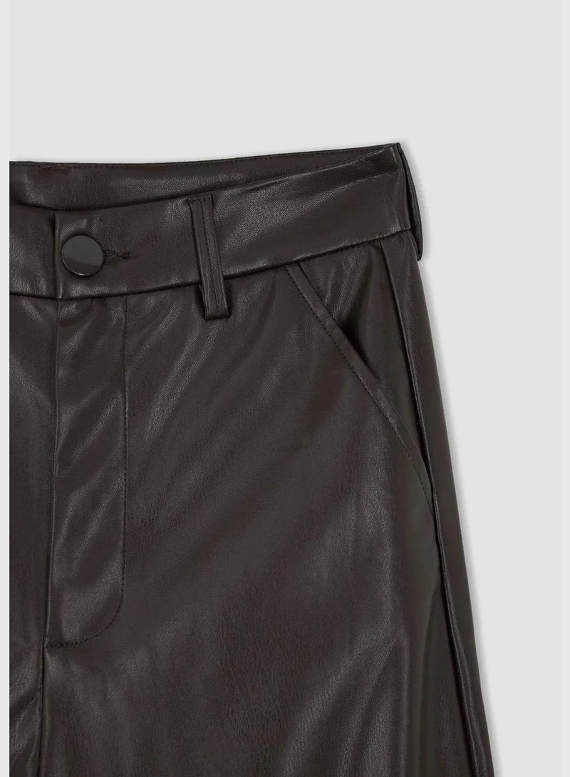 DeFacto Woman Wide Leg Woven Trousers