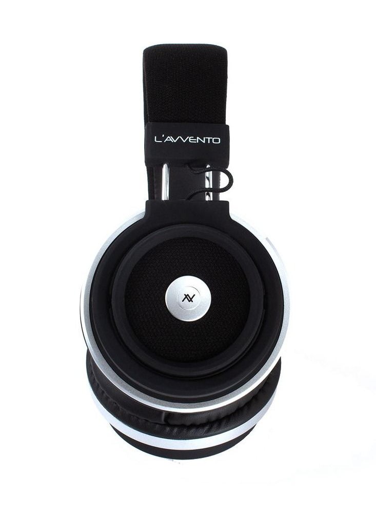 LAVVENTO BLUETOOTH HEADPHONE 5.0 WITH TOUCH FUNCTION (Play – Pause – Volume UP – Down) PLAYING TIME 20 HOURS BUILT IN MICROPHONE
