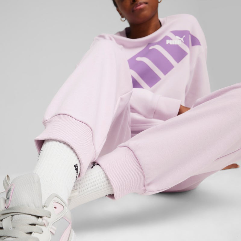 PUMA Womens Purple Pants - Image 4
