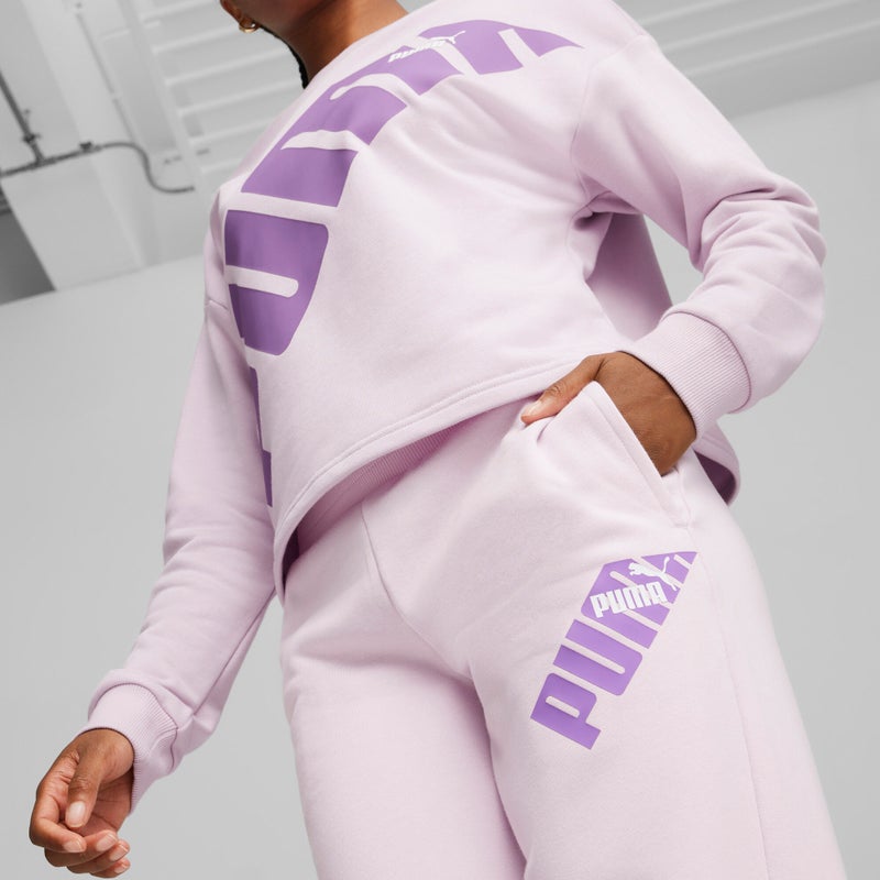 PUMA Womens Purple Pants - Image 3