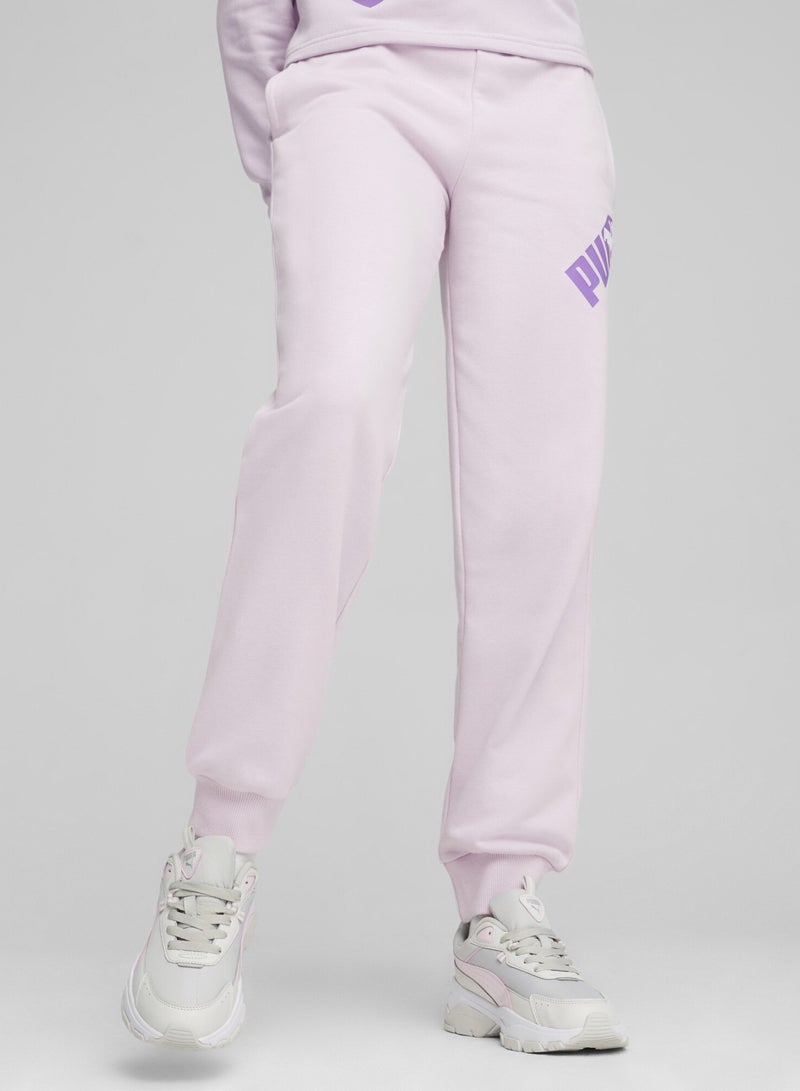 PUMA Womens Purple Pants - Image 1