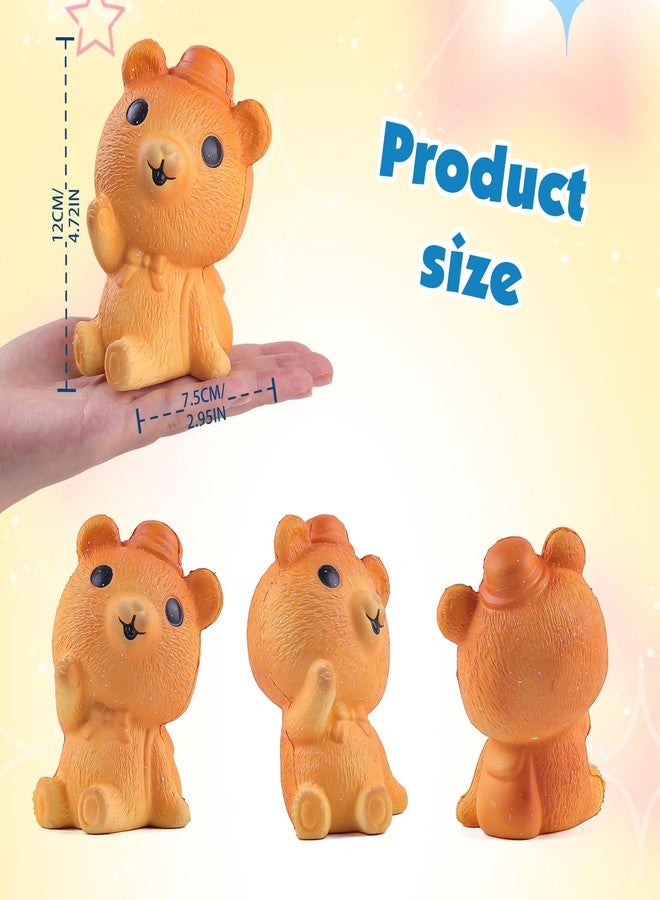 Anboor Bear Squishies Toys for Kids Slow Rising Animals Foam Jumbo Animal Big Stress Squishes Cute Giant Squeeze Toy - Image 2