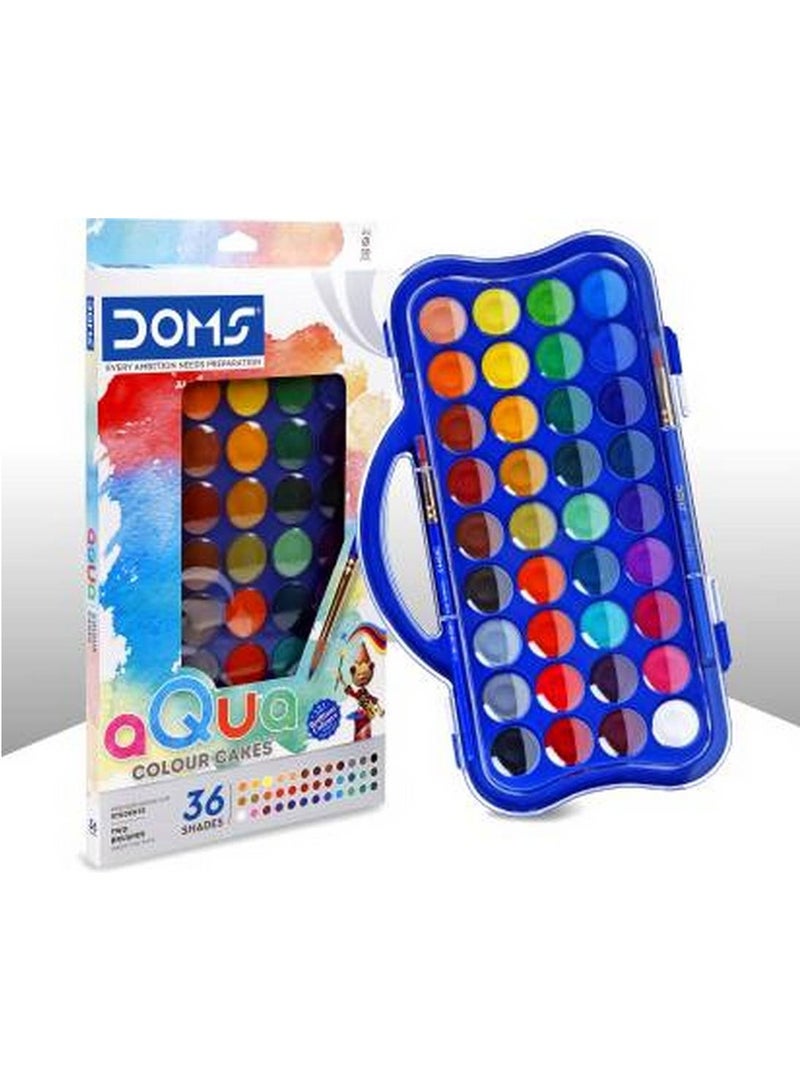 دومس كعكة ألوان مائية 36 لونًا - Image 1
