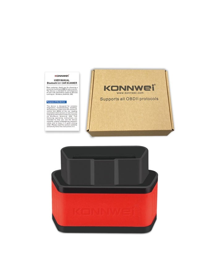 كونوي KW903 BT 5.0 Wireless Obd-II أدوات المسح التشخيصي للسيارات كاشف السيارة فاحص الماسح الضوئي لنظام IOS وأندرويد  - Image 1