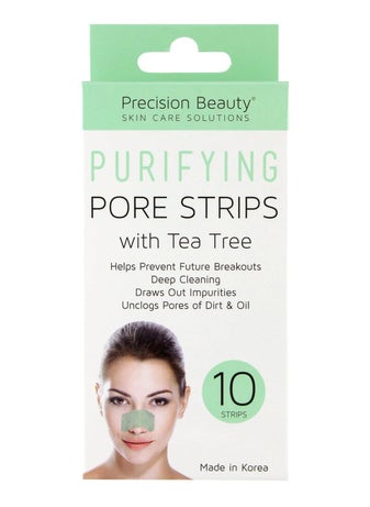 Precision Beauty Precision Beauty Purifying Pore Strips with Tea Tree 10 Strips 