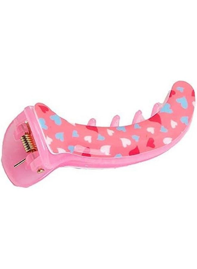FICTIOUS Banana hair clutcher, Mirchi hair Clip, Claw Clip for Women and Girls (Multi Color) - Pack of 3. - Image 3