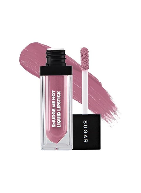 SUGAR Cosmetics Smudge Me Not Liquid Lipstick 09 Suave Mauve (Mauve), 4.5 ml