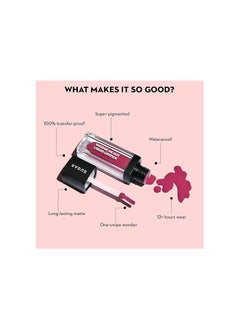 SUGAR SUGAR Cosmetics Smudge Me Not Liquid Lipstick 09 Suave Mauve (Mauve), 4.5 ml  - Image 4