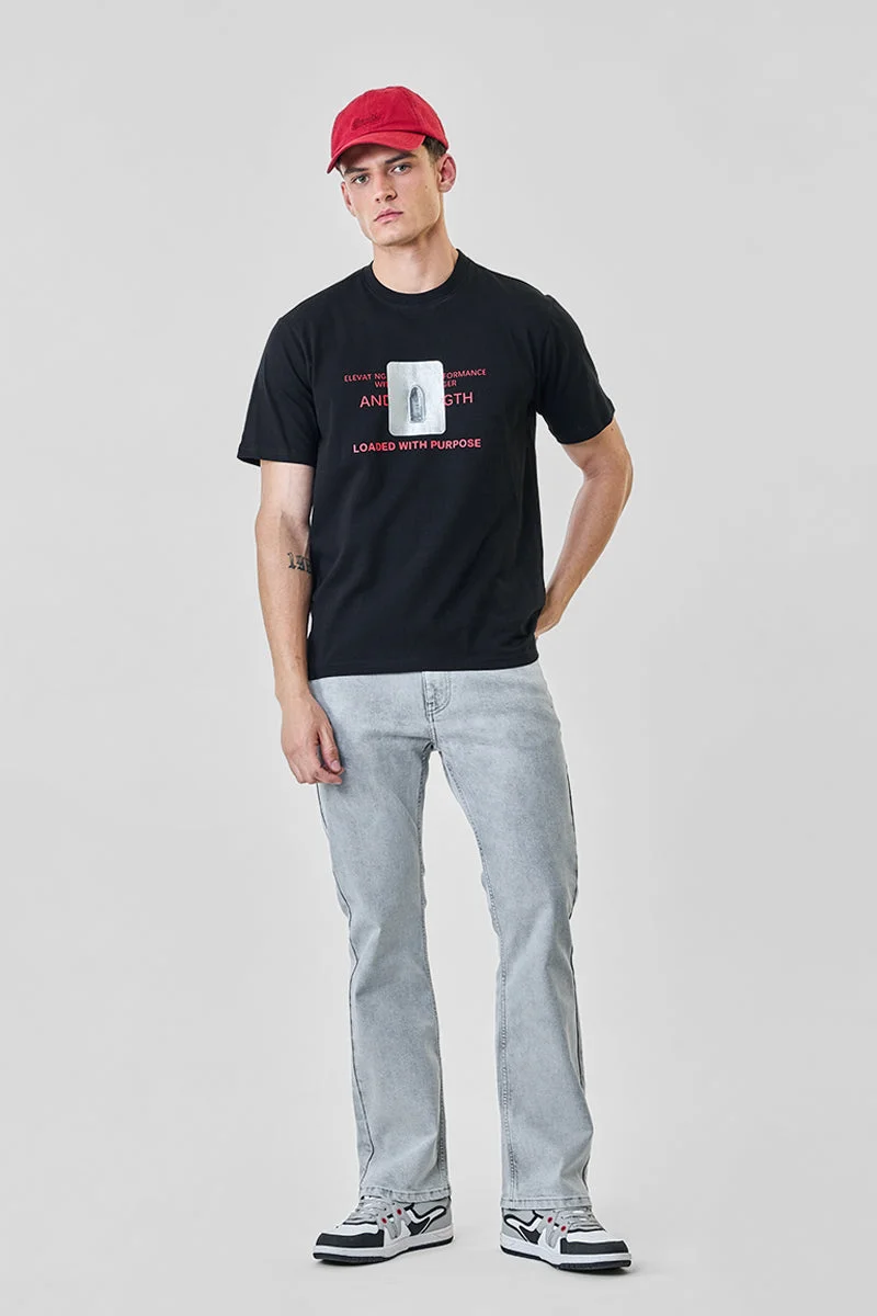 سنيتش Bootcut Washed Jeans