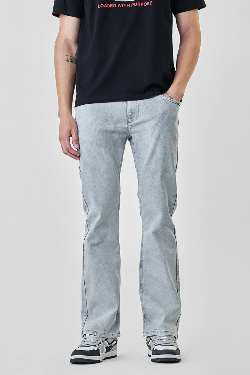 سنيتش Bootcut Washed Jeans
