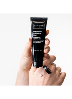 Revision Skincare Intellishade Truphysical Clear Mineral Sunscreen With Spf 50 Anti Aging Daily Moisturizer Untinted And Oil Free With Peptides And Antioxidants 1.7 Ounces  - Image 4