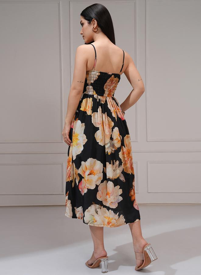 Vishudh Floral Print Dress  - Image 3