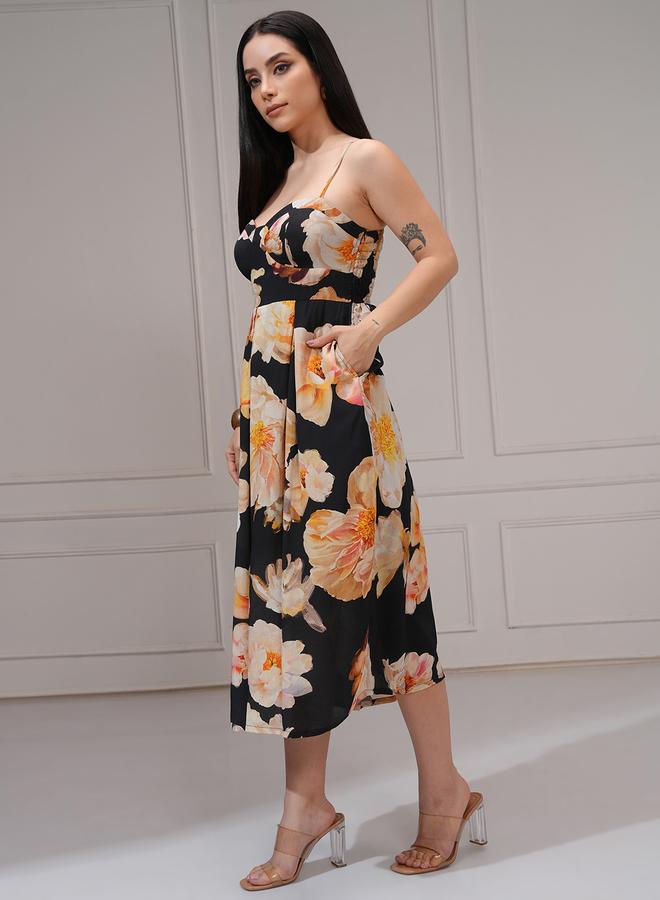 Vishudh Floral Print Dress  - Image 2