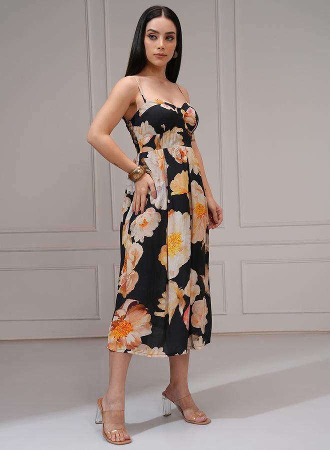 Vishudh Floral Print Dress  - Image 4