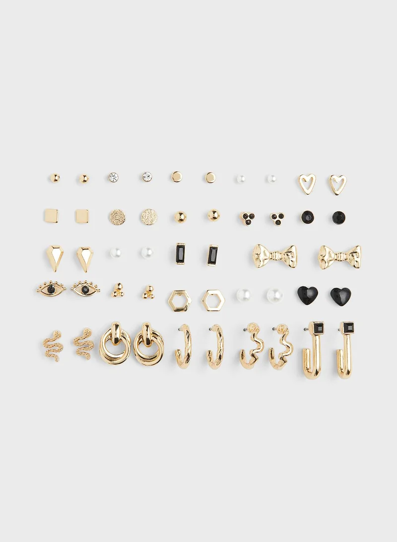 H&M 24 Pairs Earrings