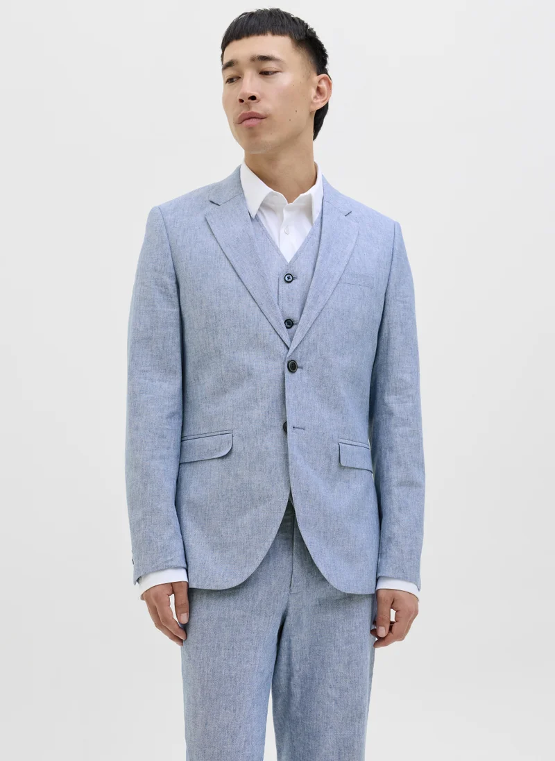 Single Breasted Slim Fit Blazers