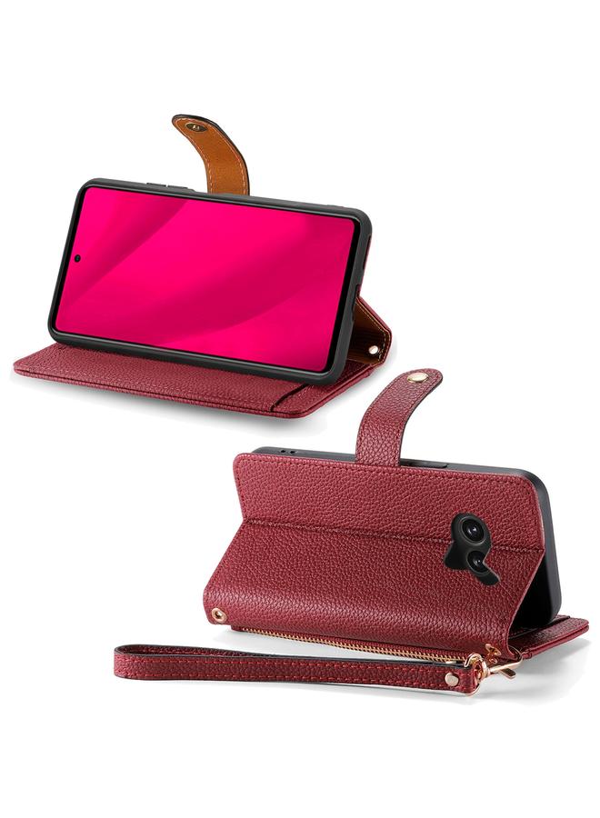 S-TOP Case For Nothing Phone 2a Plus Love Zipper Lanyard Leather Phone Case - Image 4