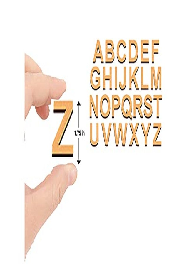 300Sparkles Combo of Capital and Small Alphabet and Numbers with Hindi Varnmala Letters, Wood Cutout for Arts Crafts Decor Scrapbook Decoration (Total 103 pcs.) (Combo-ABC-ABC-Hindi-No.) - Image 2