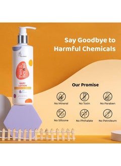 R for Rabbit Baby Lotion 200Ml Pure & Beyond Body Moisturizing Lotion Ph 5.5 Suits New Born Sensitive Skin Mild & Gentle With Oatmeal & Shea Butter  - Image 4