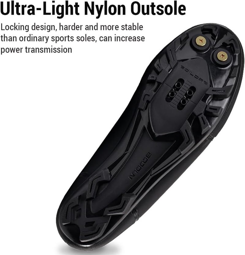Winter Mountain Bike Boots Outdoor Nylon Warm Windproof Fashion Reflective Cycling Boots Riding Boots,Bicycle footwear - Image 3