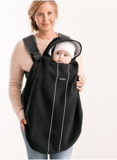 BABYBJORN غطاء حاملة الطفل باللون الأسود  - Image 3