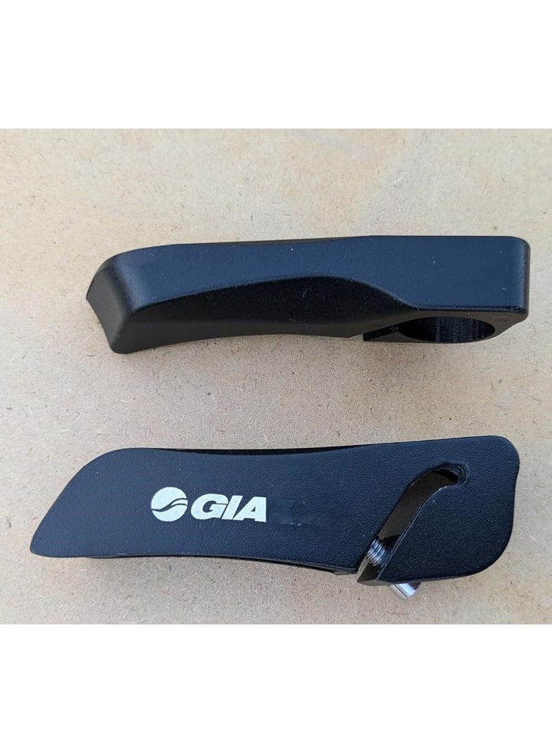 مقبض جادون جانبي للدراجات ألومنيوم لحماية الجادون الجانبية ومسكة لقيادة سهلة قطعتان يمين ويسار - Image 4