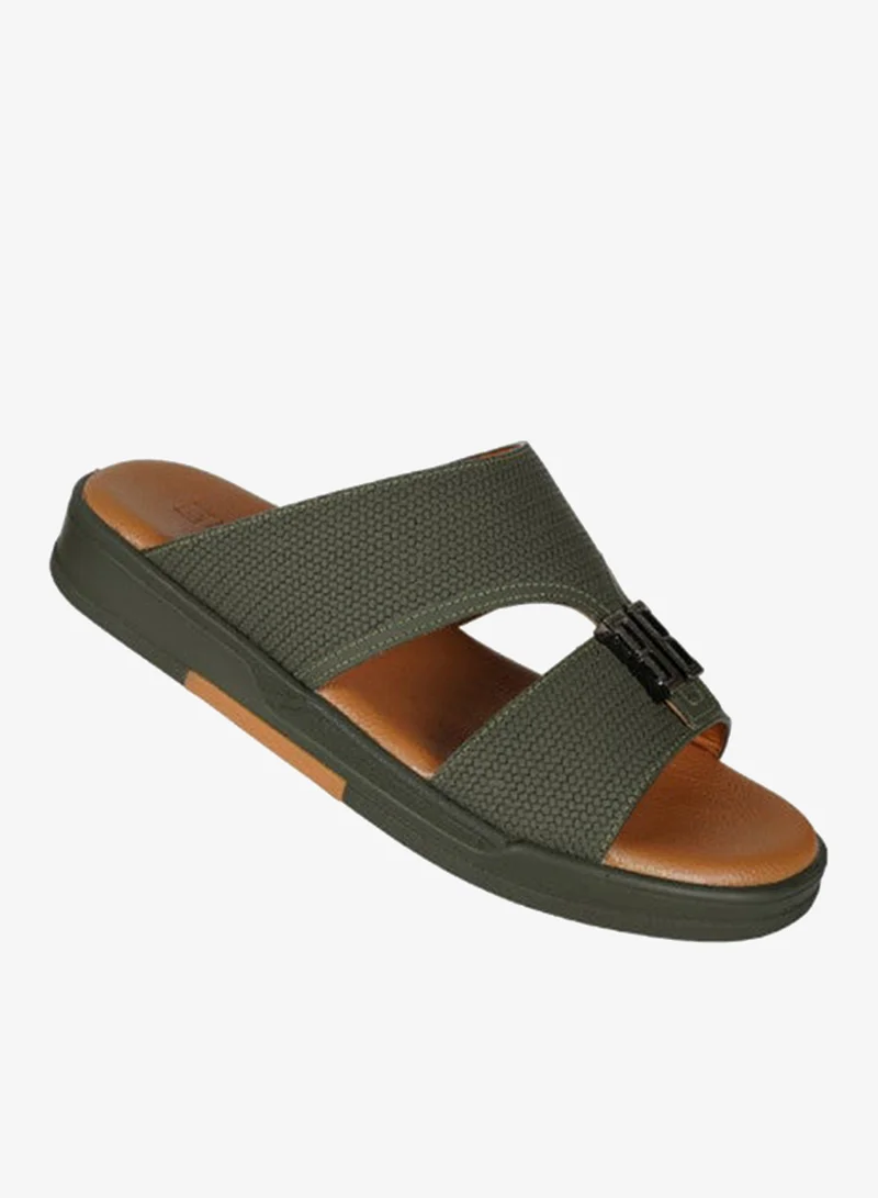 008-3405 Barjeel Uno Men Arabic Sandals BJM 16 Olive