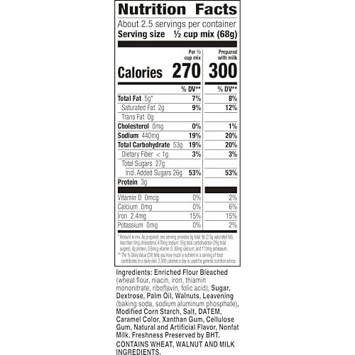 Betty Crocker Banana Nut Muffin Mix Made With Walnuts 64 oz Pack of 9 - Image 5