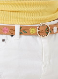 Ginger Floral Embroidered Belt  - Image 2